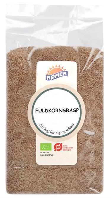 Fuldkornsrasp, Økologisk